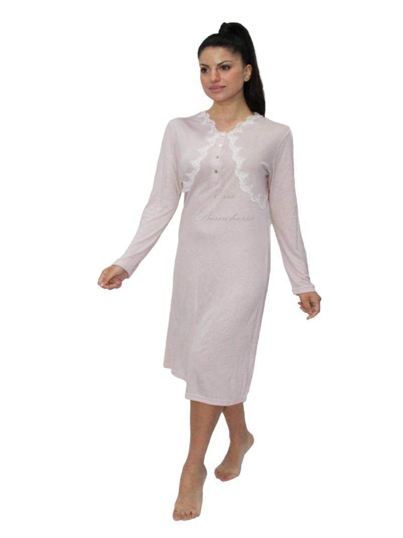 Camicia Manica lunga Donna I289 4 Prima Rosa - evabiancheria