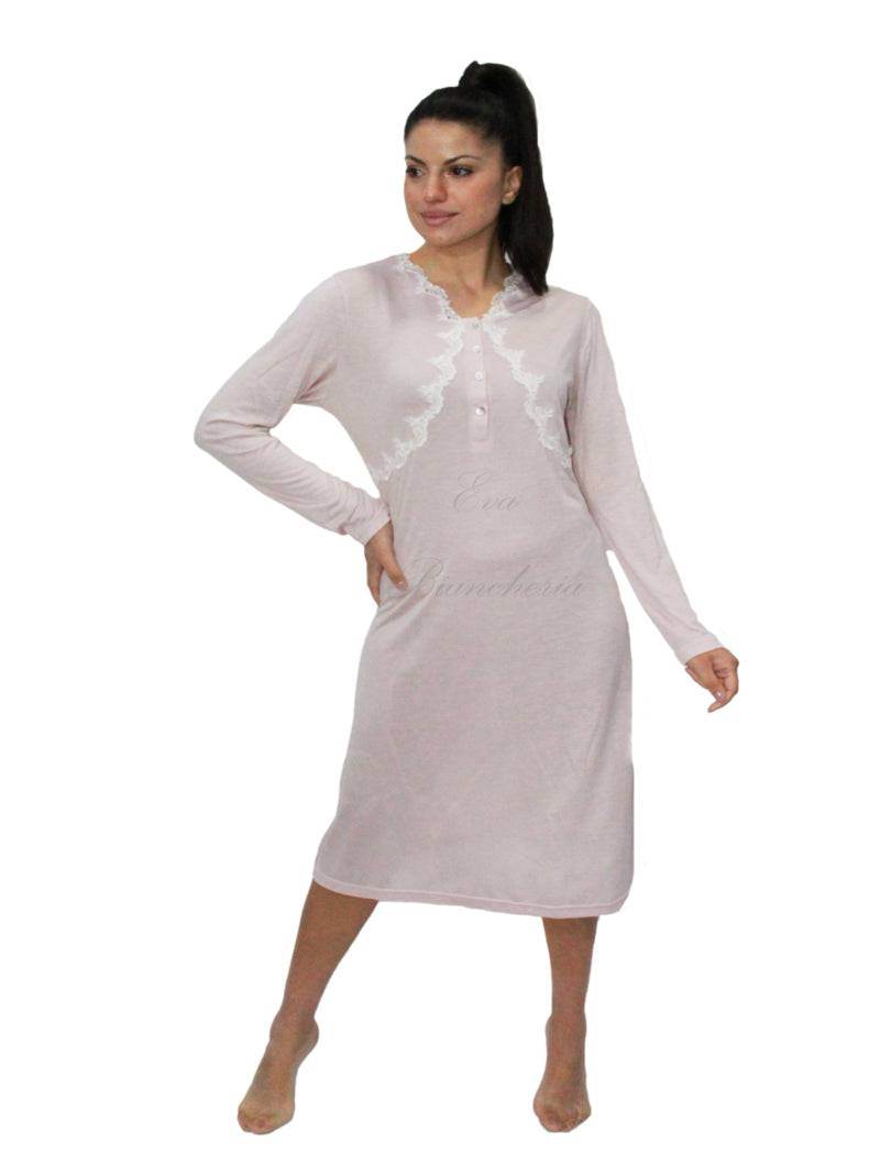 Camicia Manica lunga Donna I289 4 Prima Rosa - evabiancheria