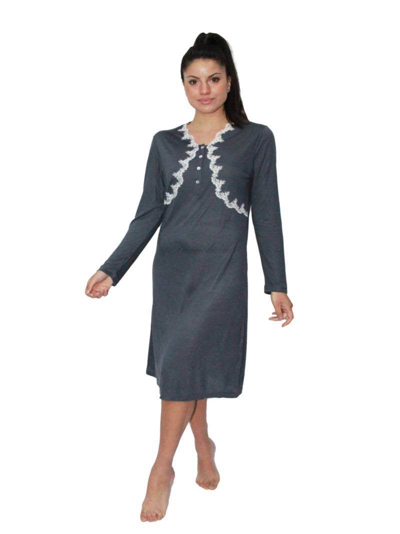 Camicia Manica lunga Donna I289 4 Prima Rosa - evabiancheria