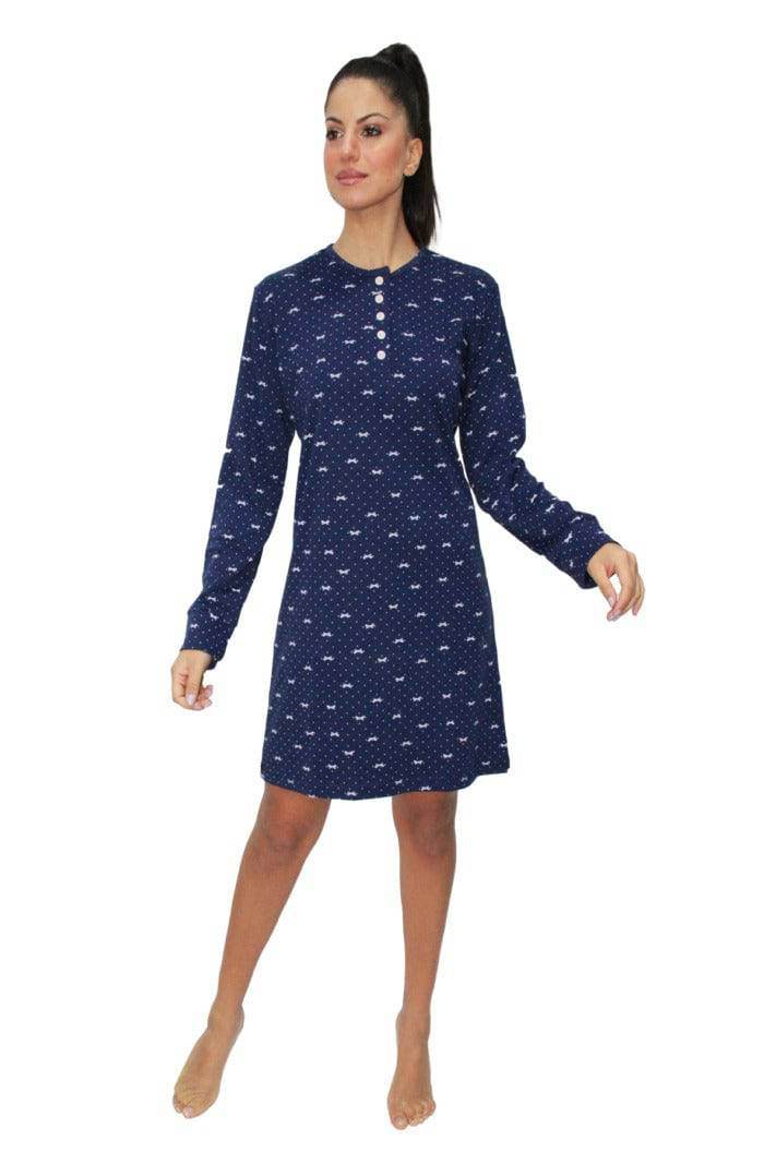 Camicia corta Donna CEC062 Papalina - evabiancheria