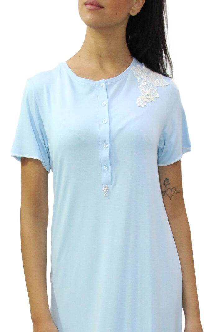 Camicia corta Donna D1299 Amadine - evabiancheria