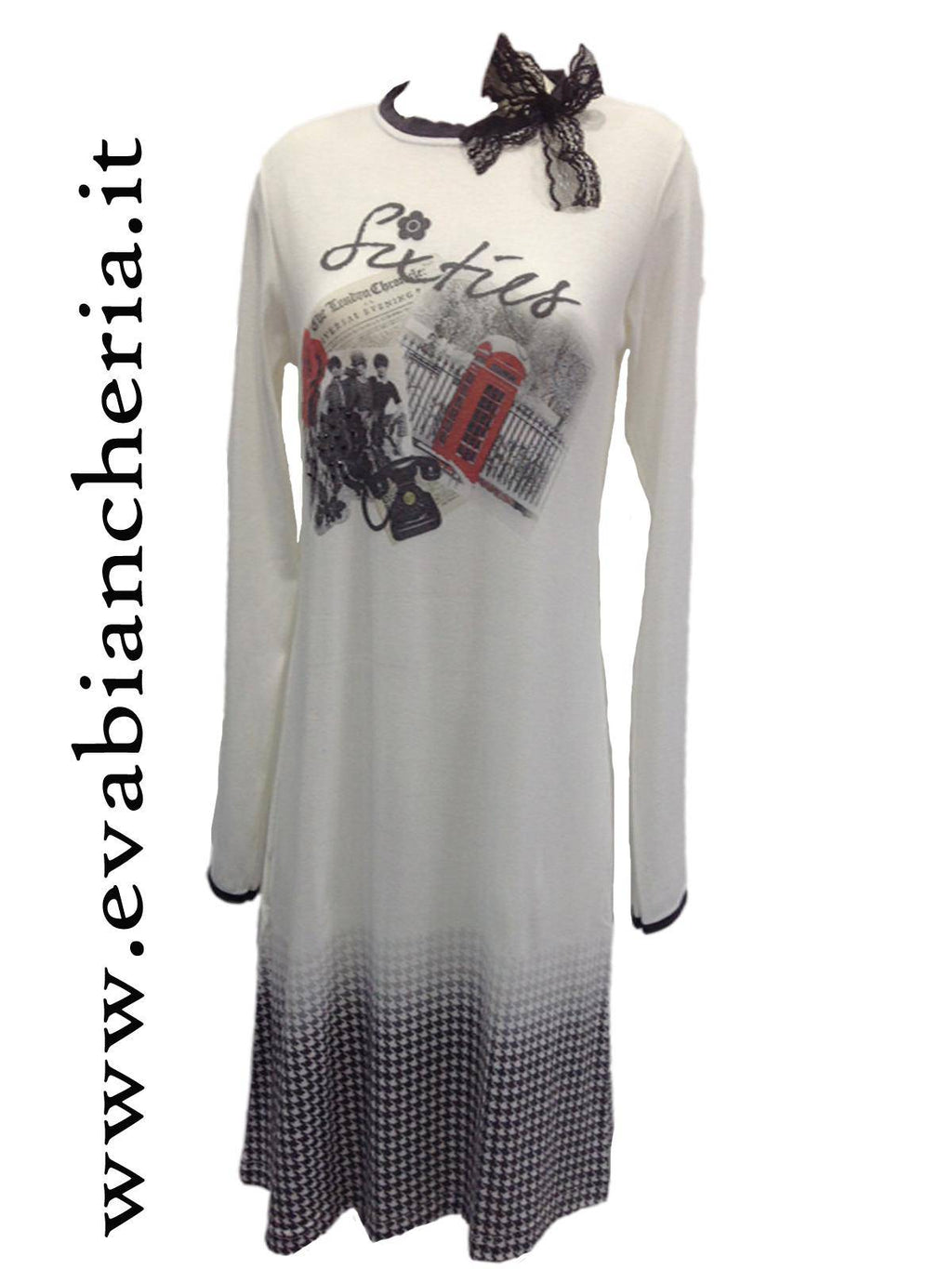 Camicia corta Donna P277 Profumi e Balocchi evabiancheria