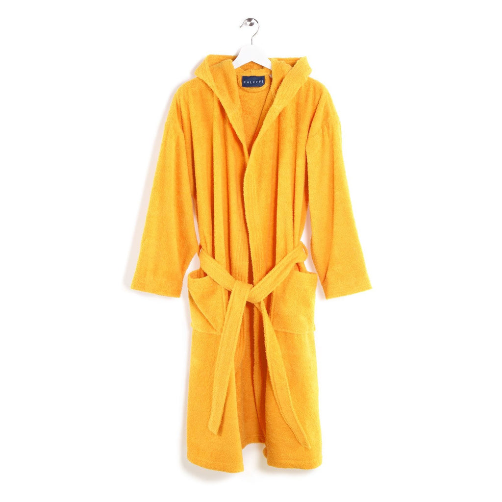 Bathrobe with hood Minorca Linen Acc Caleffi