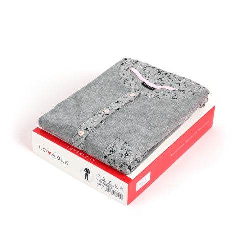 Pigiama Aperto Donna L0DO5 G Lovable - evabiancheria