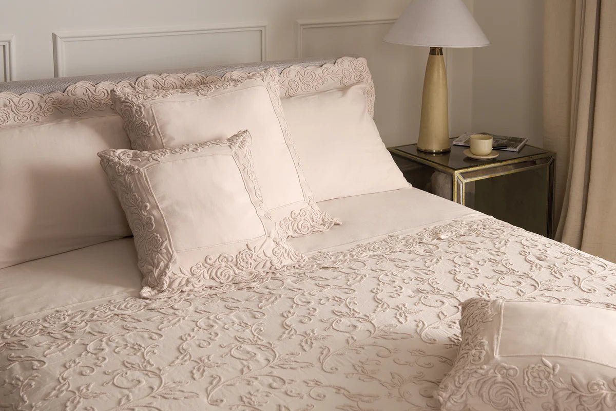 Trapunta + 2 cuscini Biancheria Dune Merveille Trap+ 2 cuscini Mastro Raphael