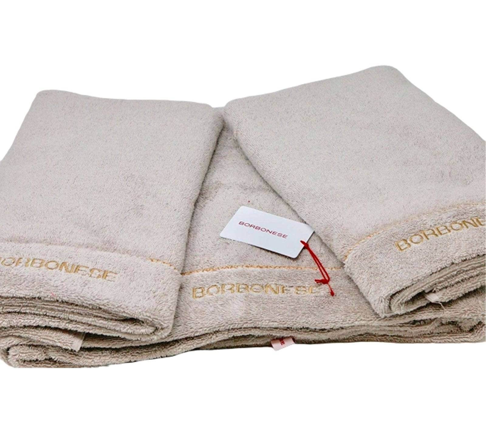 Completo bagno 5 pezzi Bagno FINE OP SET 5PZ Borbonese - evabiancheria