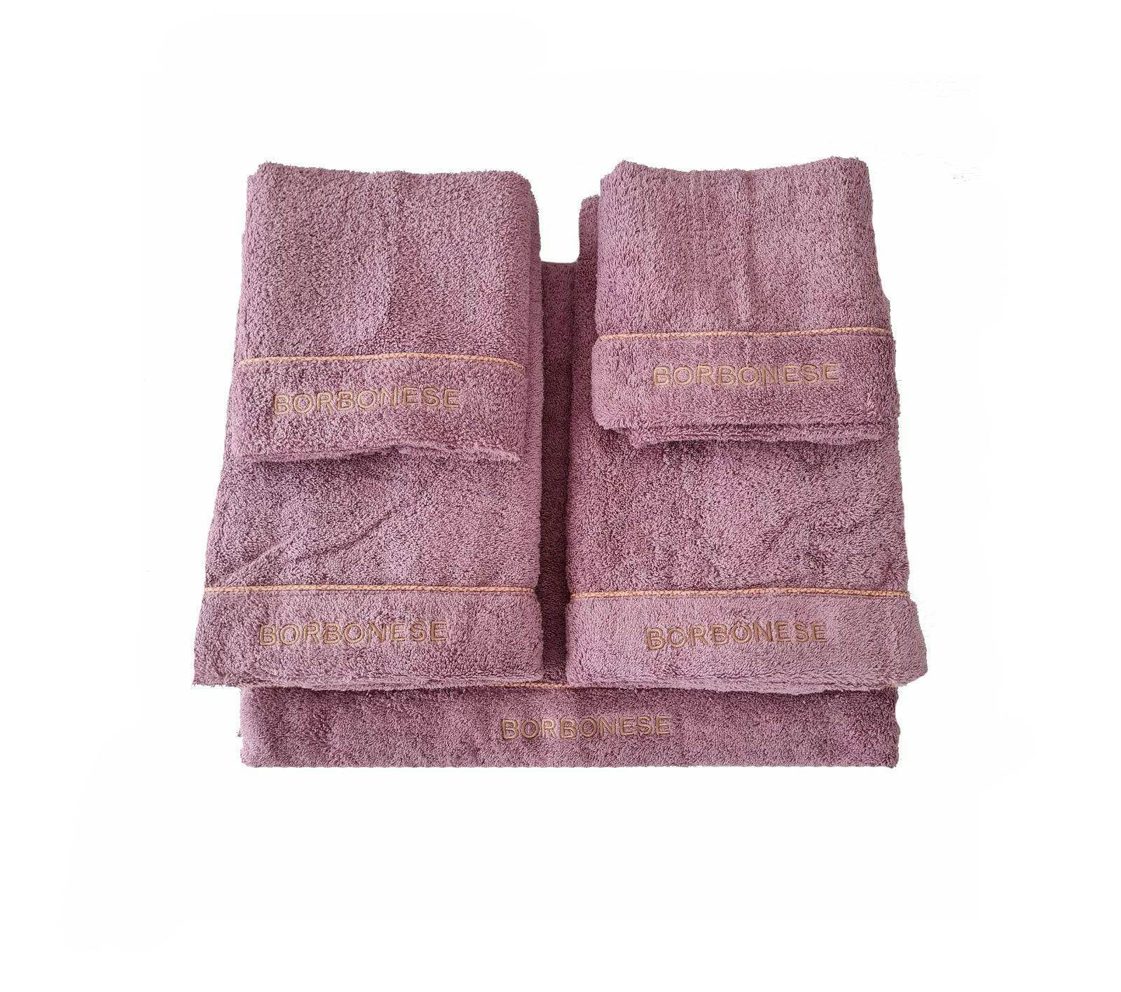 Completo bagno 5 pezzi Bagno FINE OP SET 5PZ Borbonese - evabiancheria