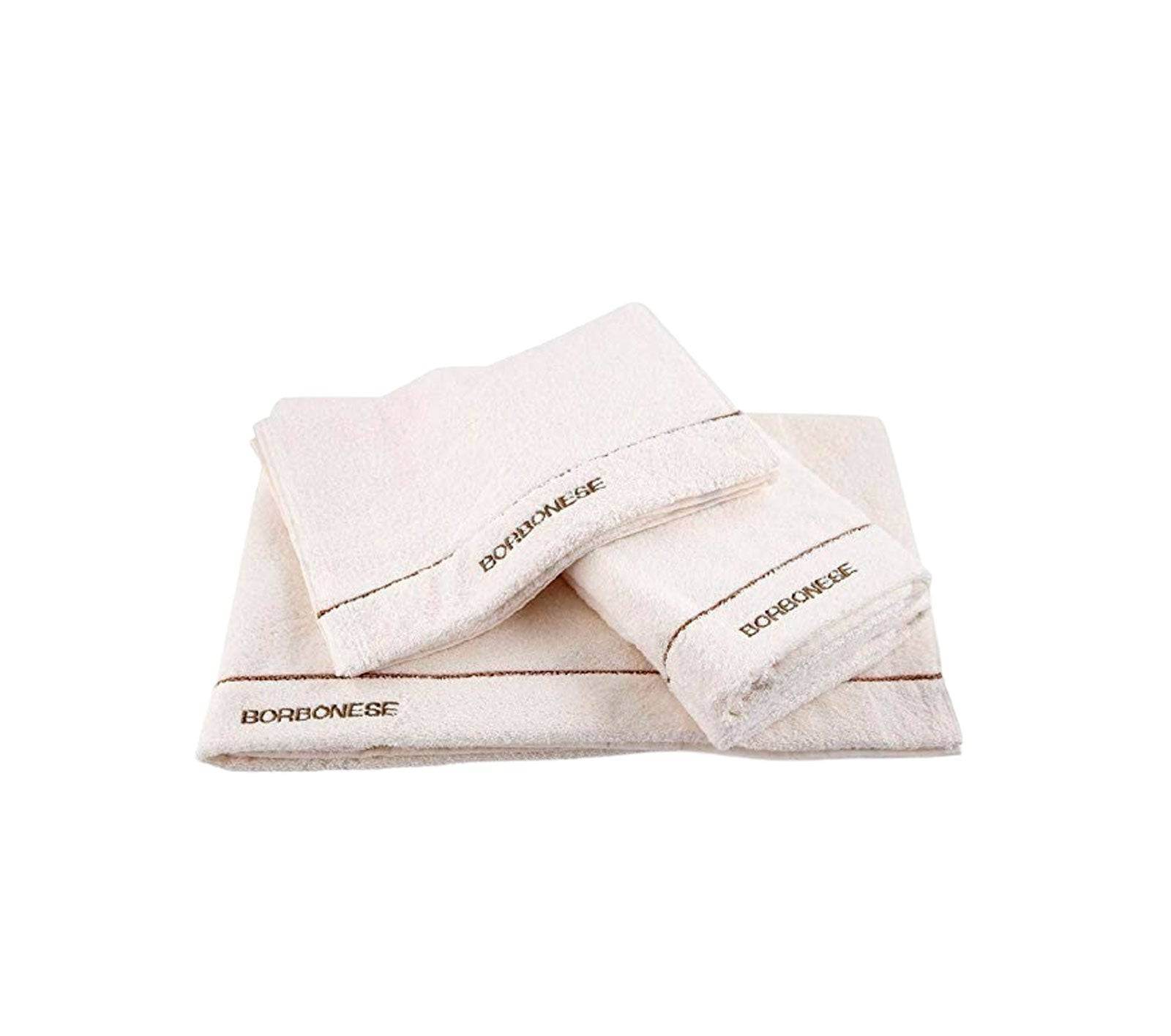 Completo bagno 5 pezzi Bagno FINE OP SET 5PZ Borbonese - evabiancheria