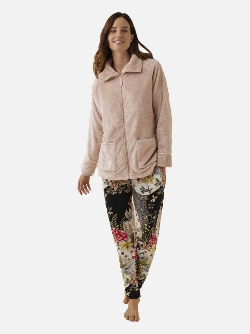 Completo pigiama Pigiama + Vestaglia Donna N13833 Promise - evabiancheria