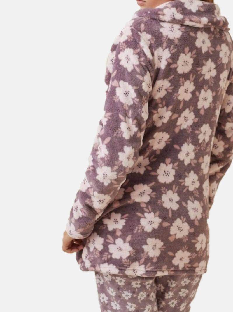 Completo pigiama Pigiama + Vestaglia Donna N14523 Promise - evabiancheria