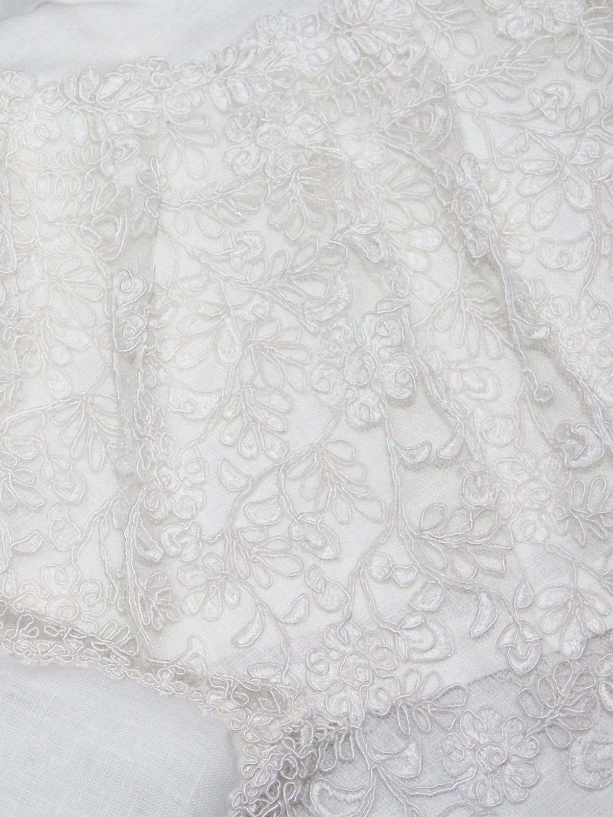 Copriletto+Lenzuola con pizzo Biancheria Desi Composè Chiarelle Sophie - evabiancheria