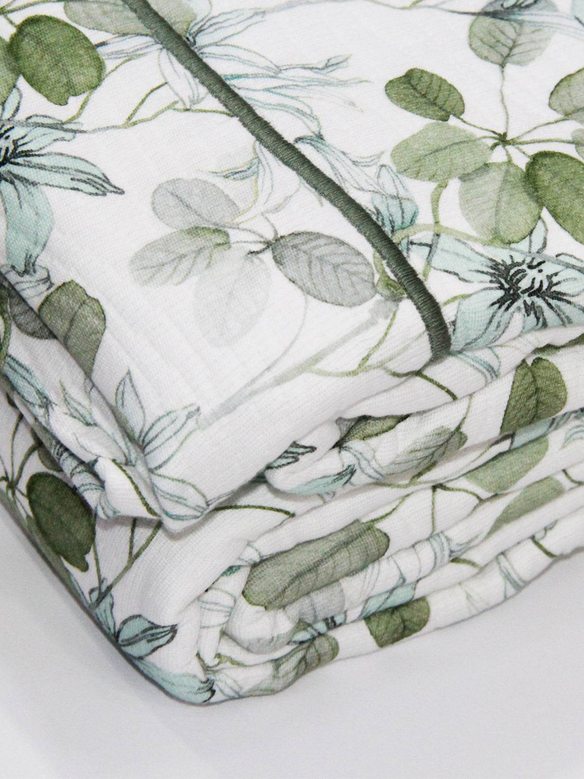 Copriletto Stampato Biancheria Palazzina Liberty Copriletto Fazzini Atelier - evabiancheria