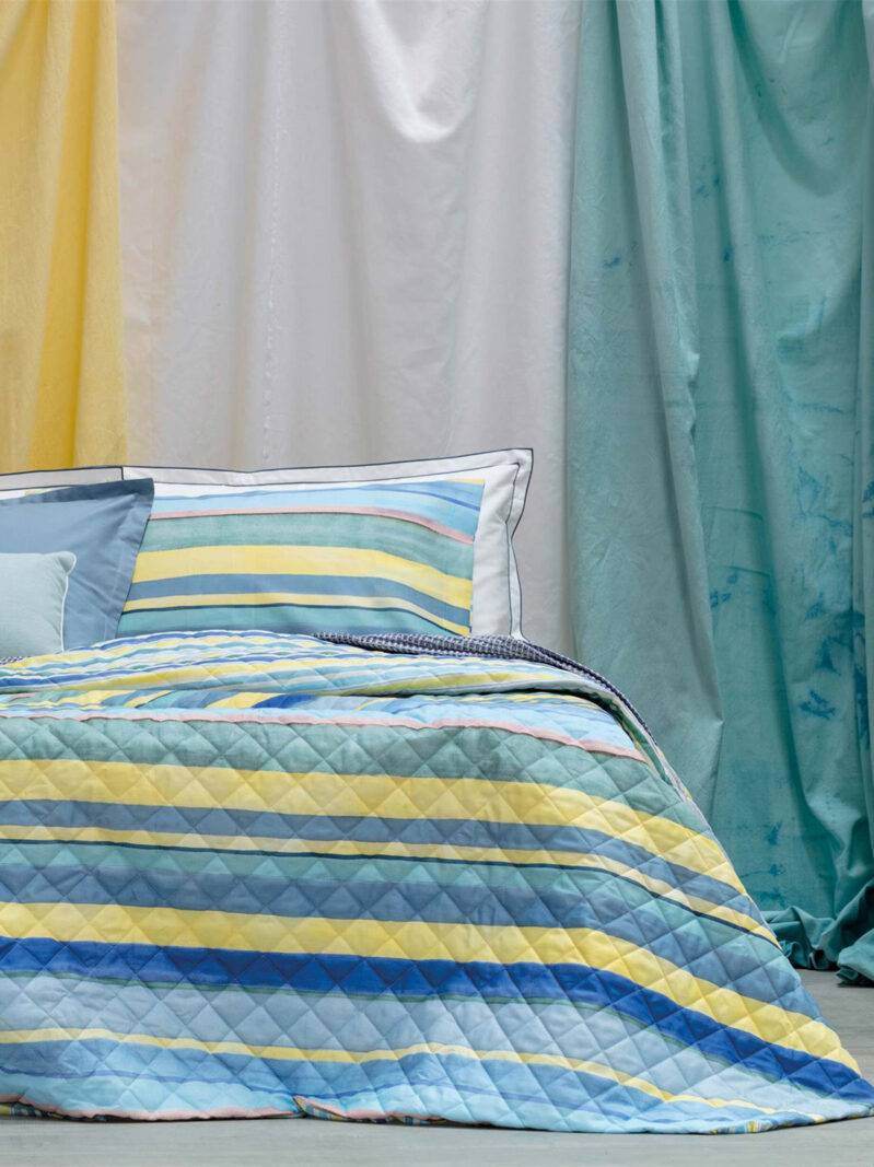 Quilt Stampato Letto ADELE QUILT Riviera - evabiancheria