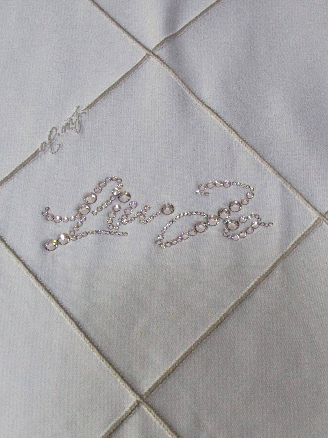 Copriletto jacquard Biancheria Trapuntato LL2687 Liu Jo Home - evabiancheria
