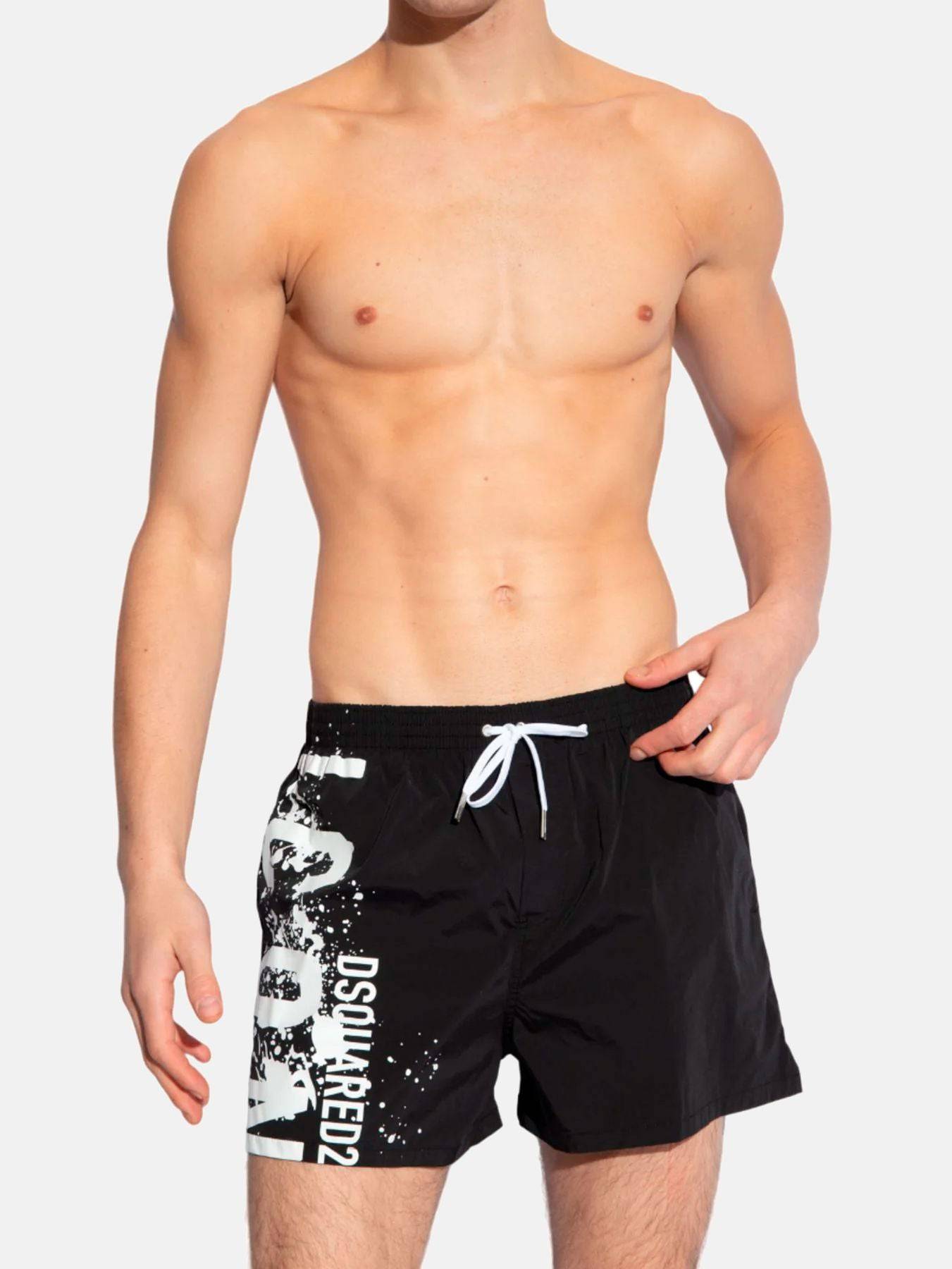 Costume boxer medio Uomo D7B64542 Dsquared2 evabiancheria