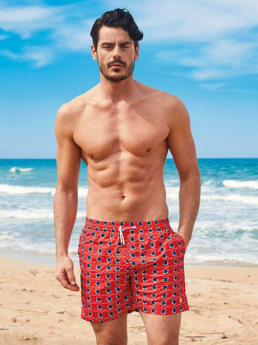 Costume boxer medio Uomo DM22-B24 David - evabiancheria