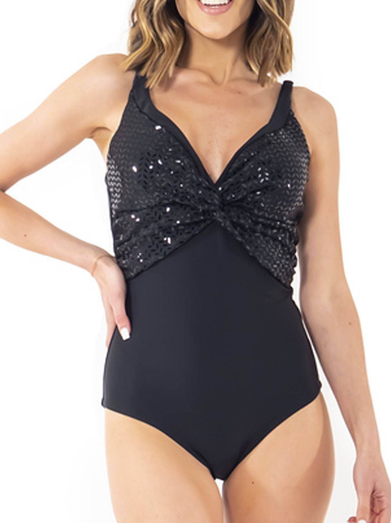 Costume intero Coppa preformata Donna DA23-078 David - evabiancheria