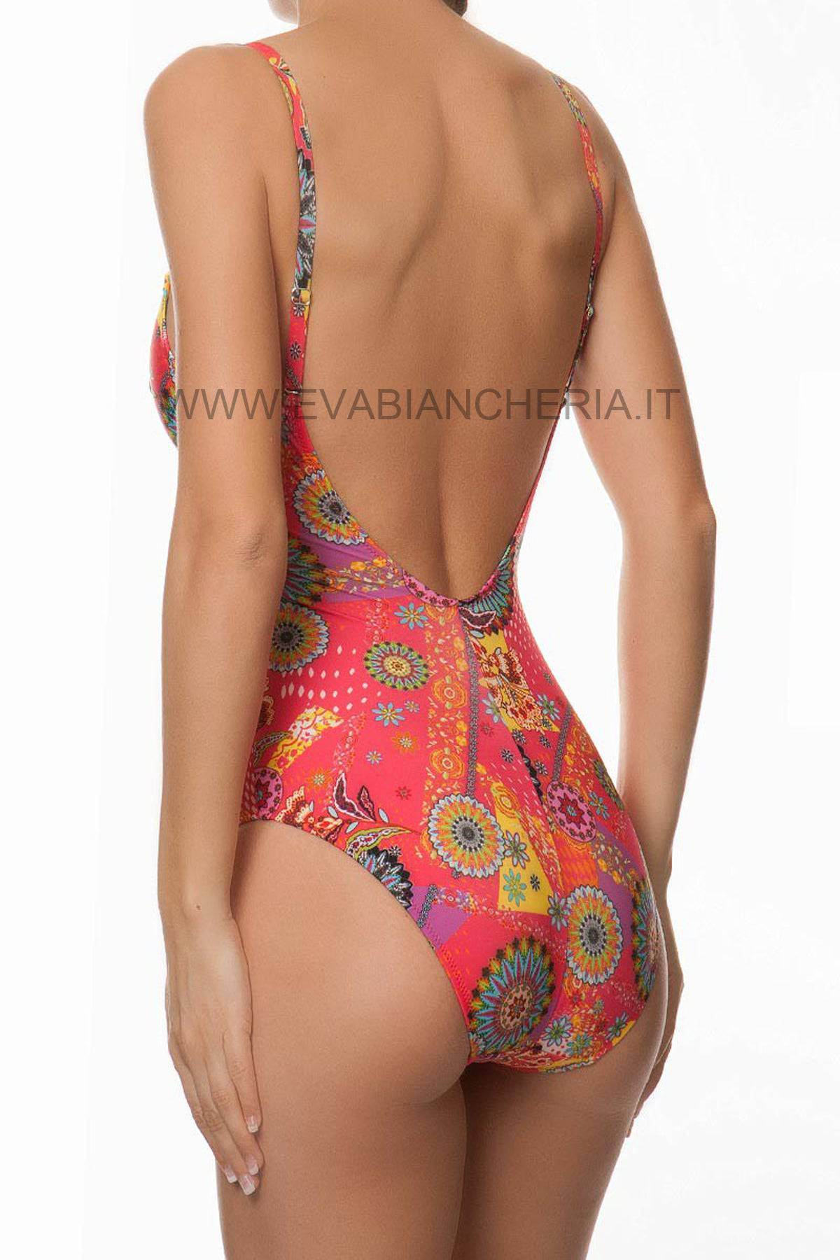 Costume intero Coppa preformata Donna LA SAMARKAND EBA4268 ANTIGEL - evabiancheria