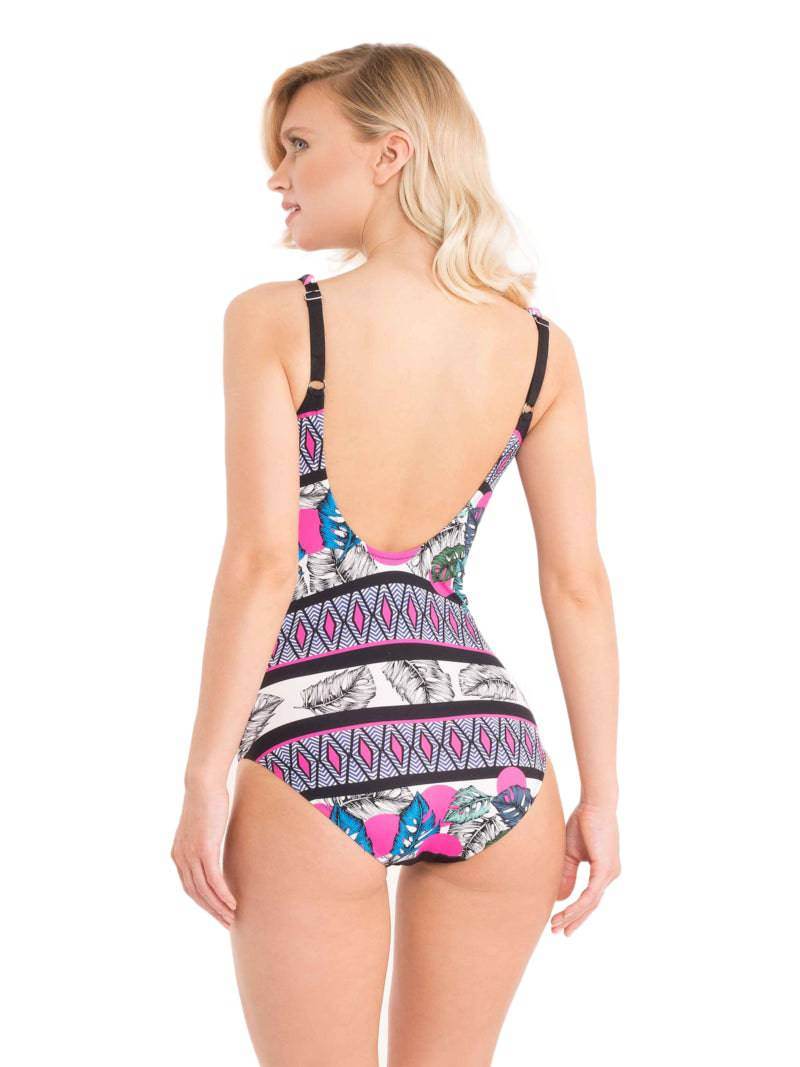 Costume intero Coppa preformata Donna VI21-08 Vacanze Italiane - evabiancheria