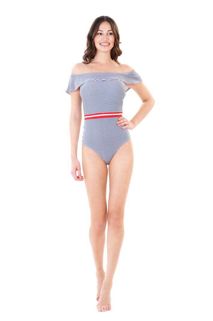 Costume intero Fascia Preformata Donna DA20-07 David - evabiancheria