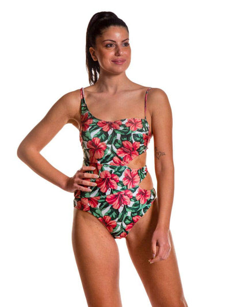 Costume intero Sfoderato con ferretto Donna 8192 200 Watercult evabiancheria