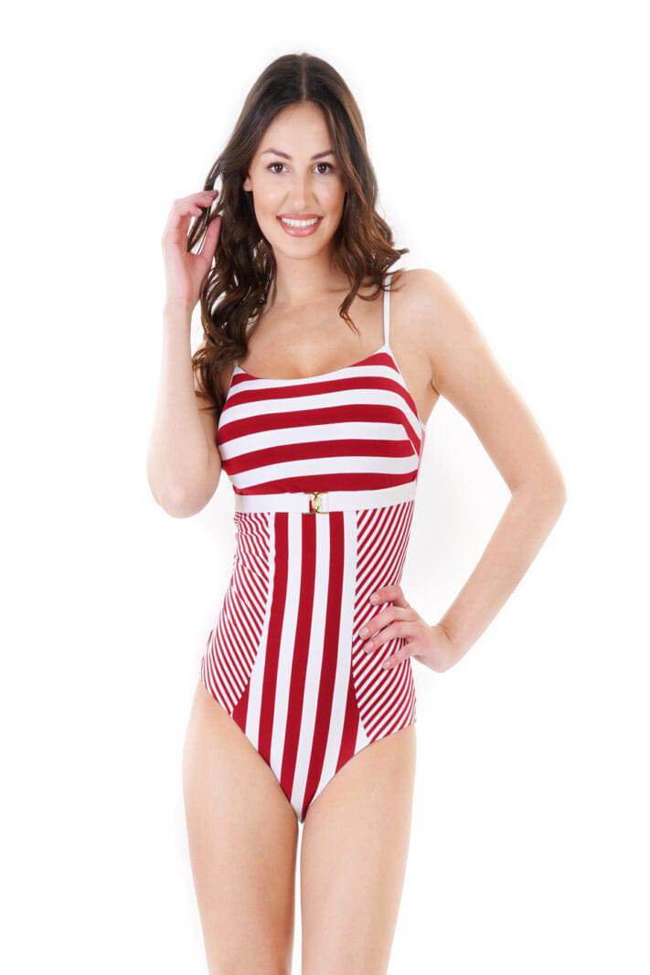 Costume intero Sfoderato con ferretto Donna DA20-013 David - evabiancheria