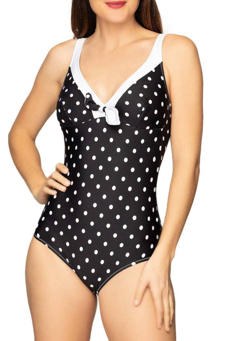 Costume intero Sfoderato con ferretto Donna LA POIS TOUJOURS FBA9222 ANTIGEL evabiancheria