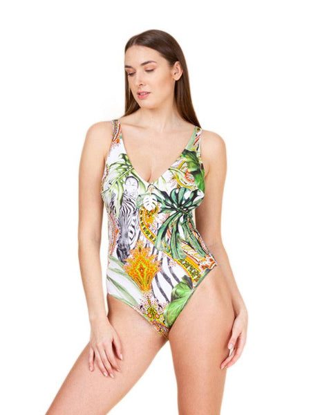 Costume intero Sfoderato senza ferro Donna FEERIE TROPICALE ABB6948 Lise Charmel evabiancheria