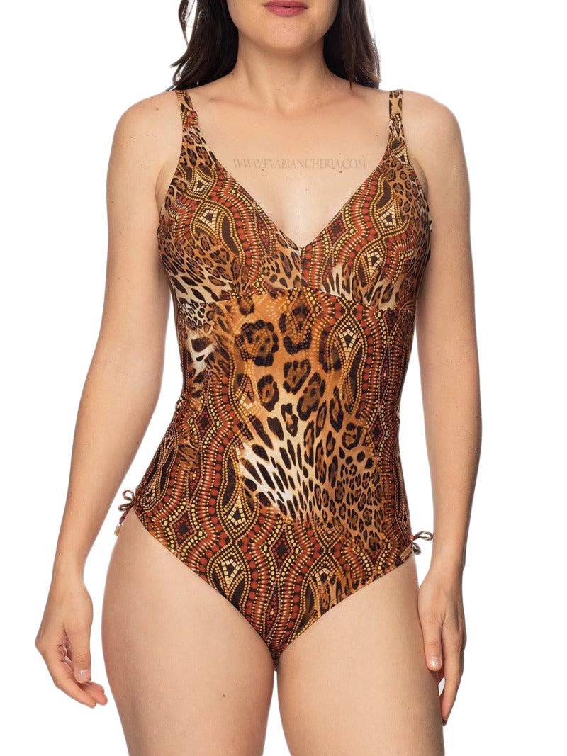 Costume intero Sfoderato senza ferro Donna SPLENDEUR FELINE ABB6243 Lise Charmel evabiancheria