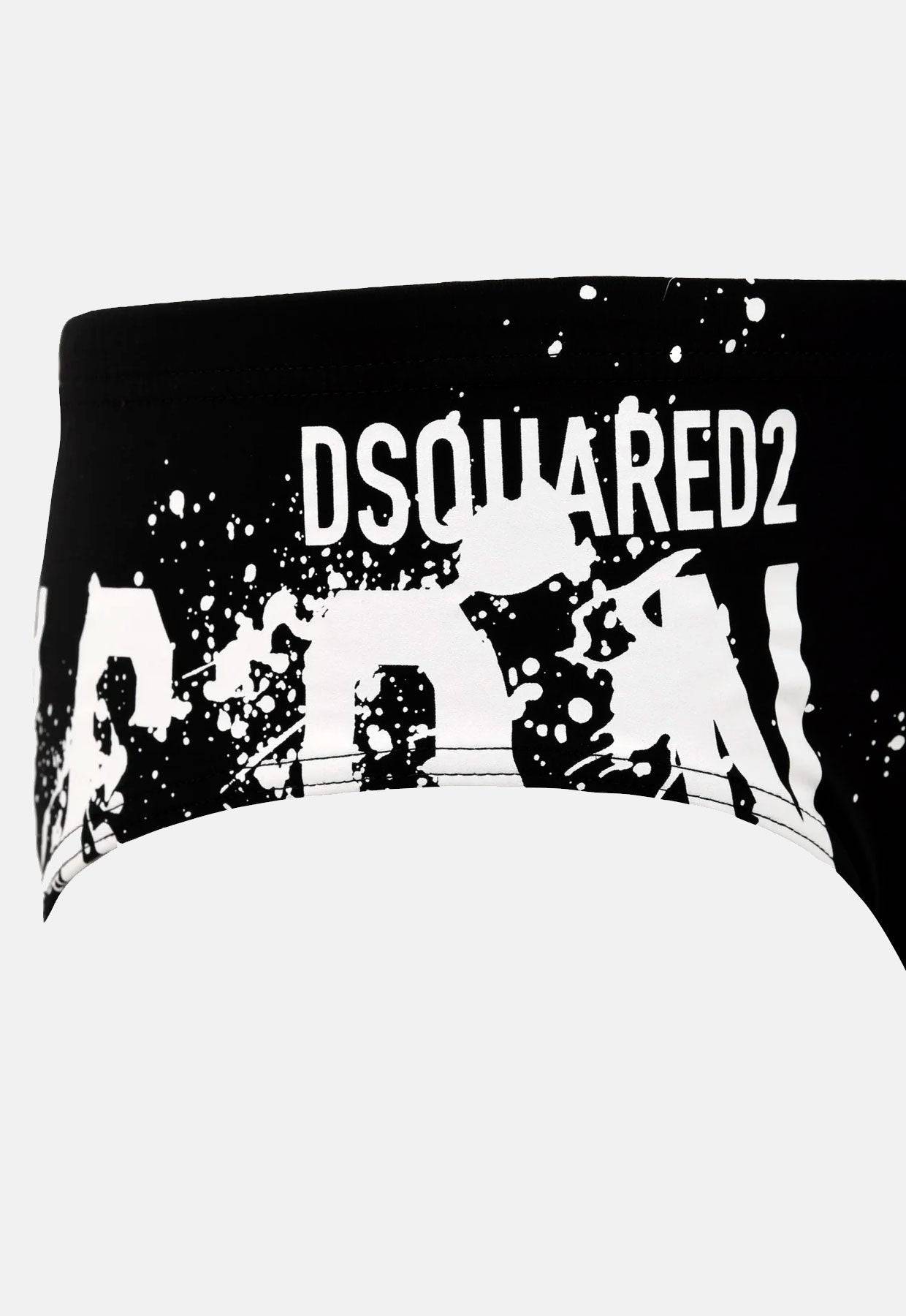 Costume slip sgambato Uomo D7B2E541 Dsquared2 evabiancheria