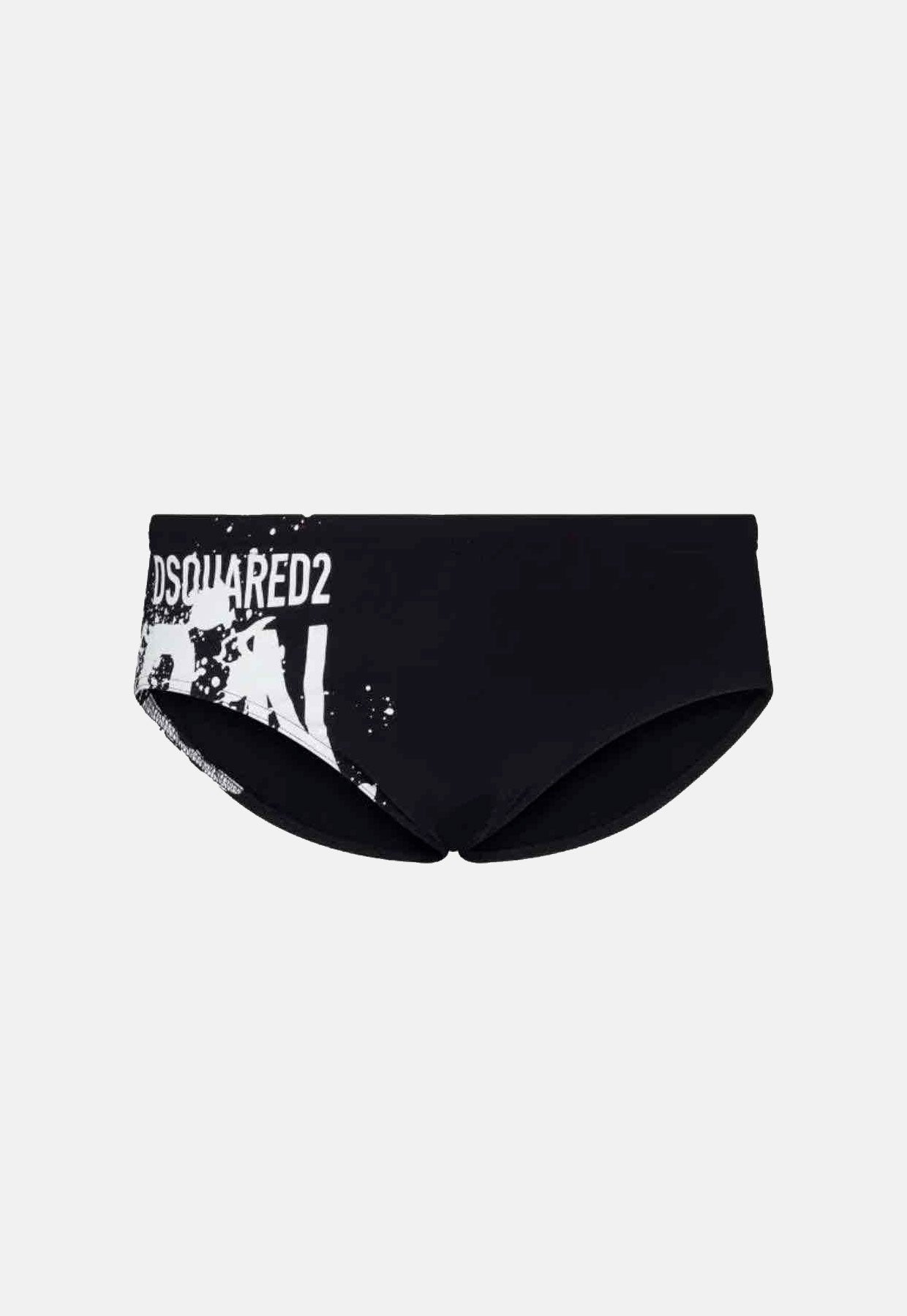 Costume slip sgambato Uomo D7B2E541 Dsquared2 evabiancheria