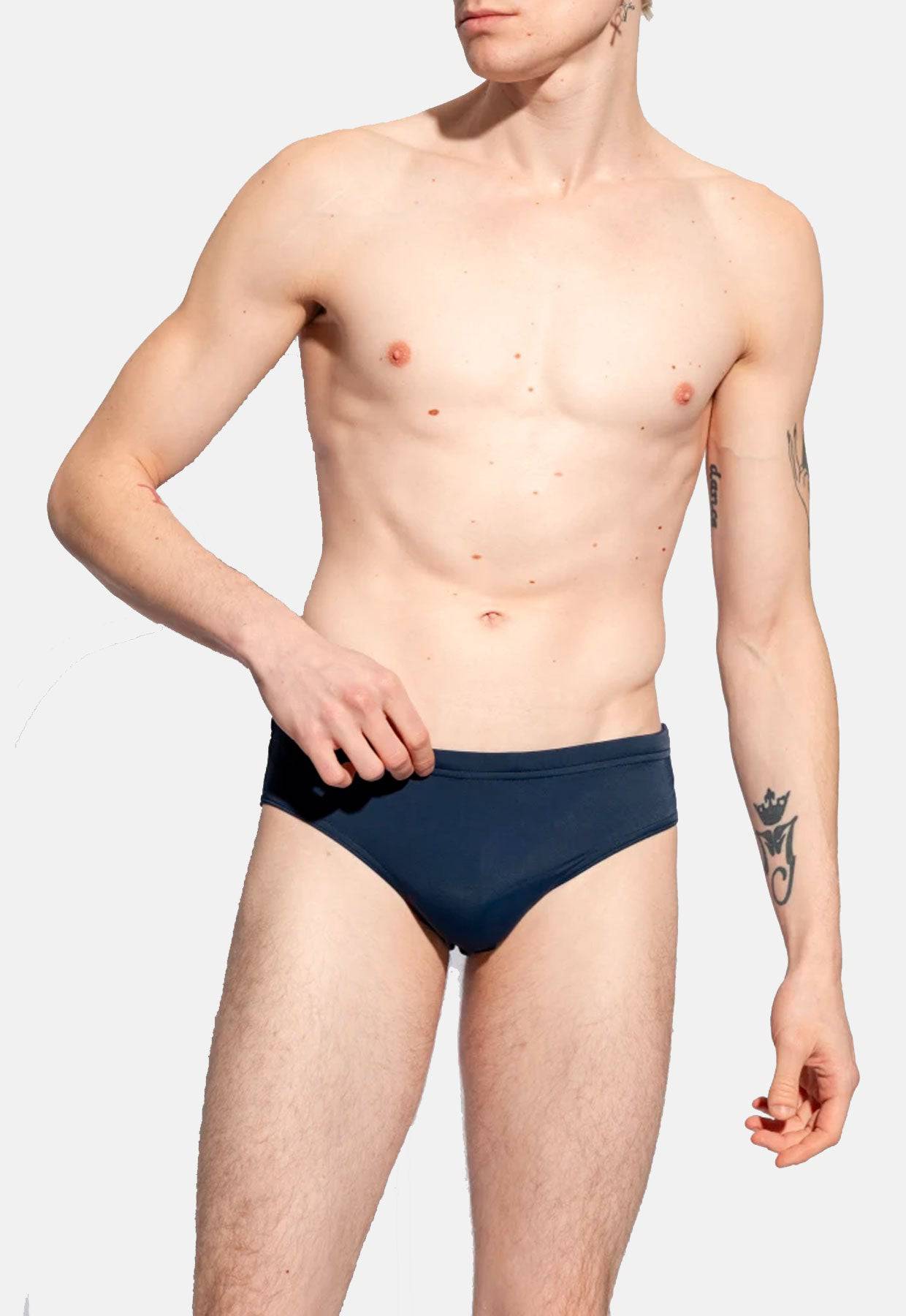 Costume slip sgambato Uomo D7B35567 Dsquared2 evabiancheria