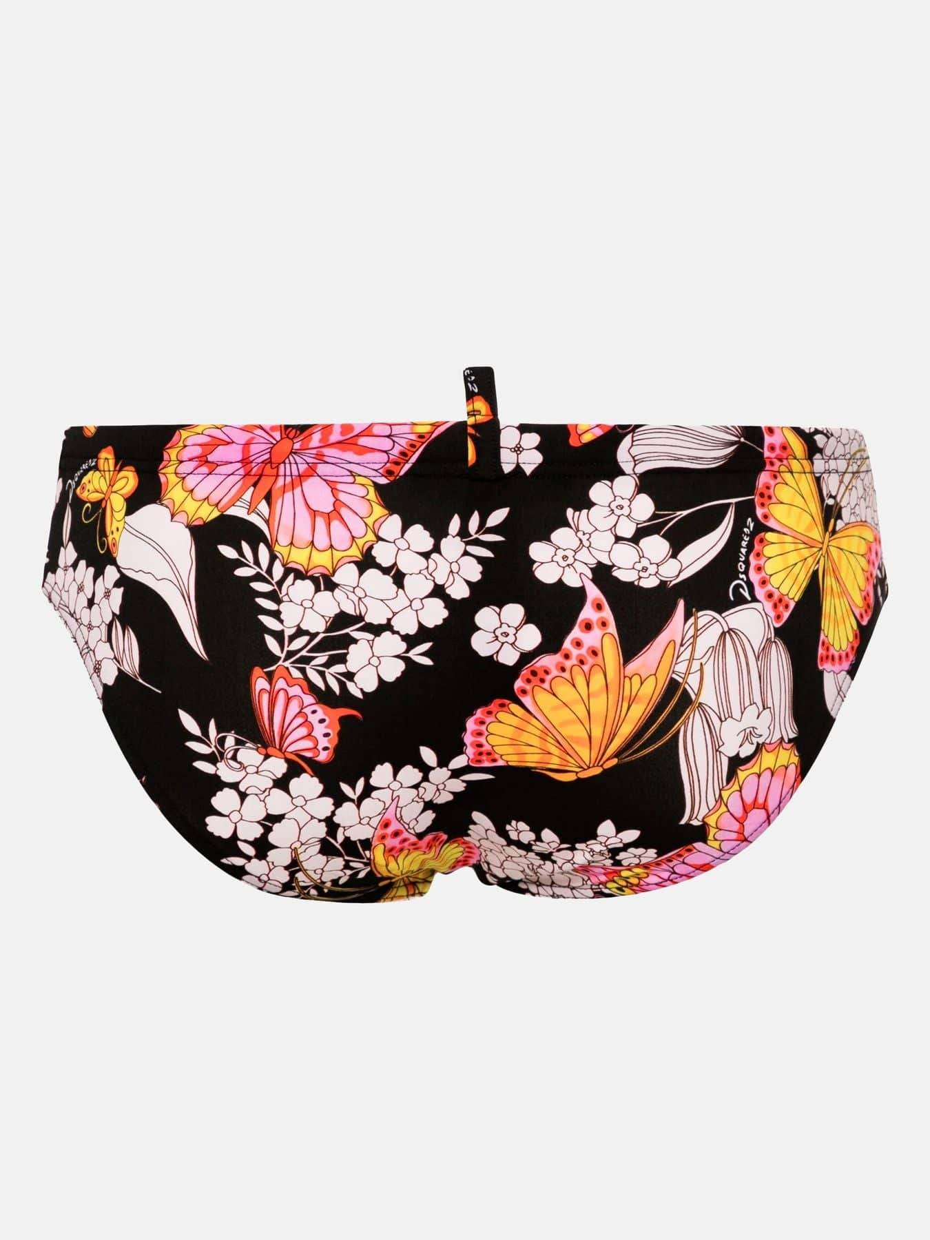 Costume slip sgambato Uomo D7B35588 Dsquared2 - evabiancheria