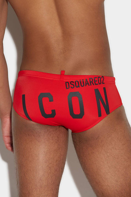 Costume slip sgambato Uomo D7B454540 Dsquared2 evabiancheria