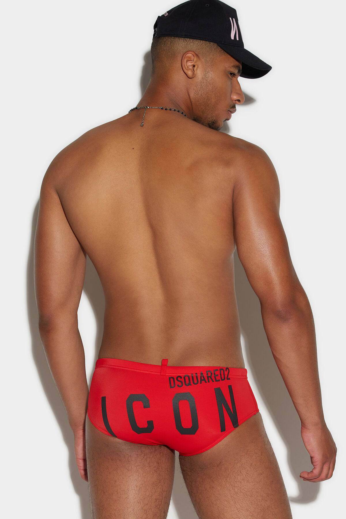 Costume slip sgambato Uomo D7B454540 Dsquared2 - evabiancheria