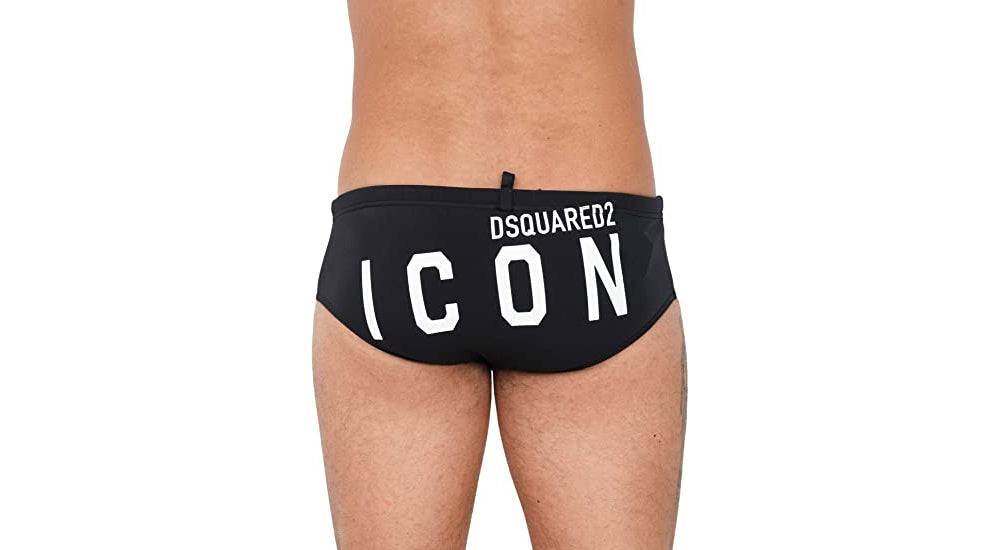 Costume slip sgambato Uomo D7B454540 Dsquared2 - evabiancheria