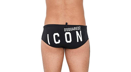 Costume slip sgambato Uomo D7B454540 Dsquared2 evabiancheria