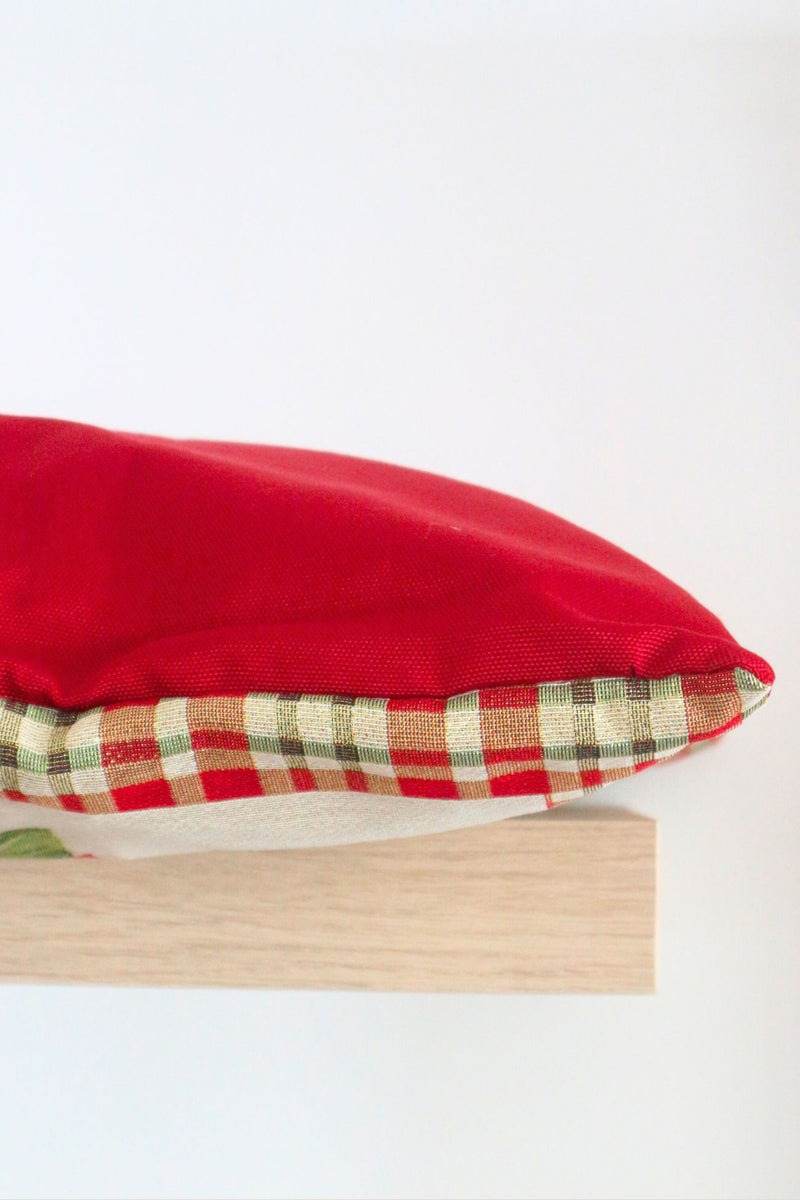 Cuscino 45x45 natalizio Biancheria Bacca Federa Nat Mae - evabiancheria