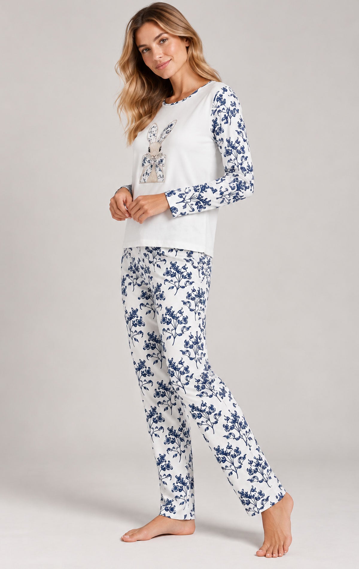 Pigiama Giro collo Donna 6P86022 MaryHome