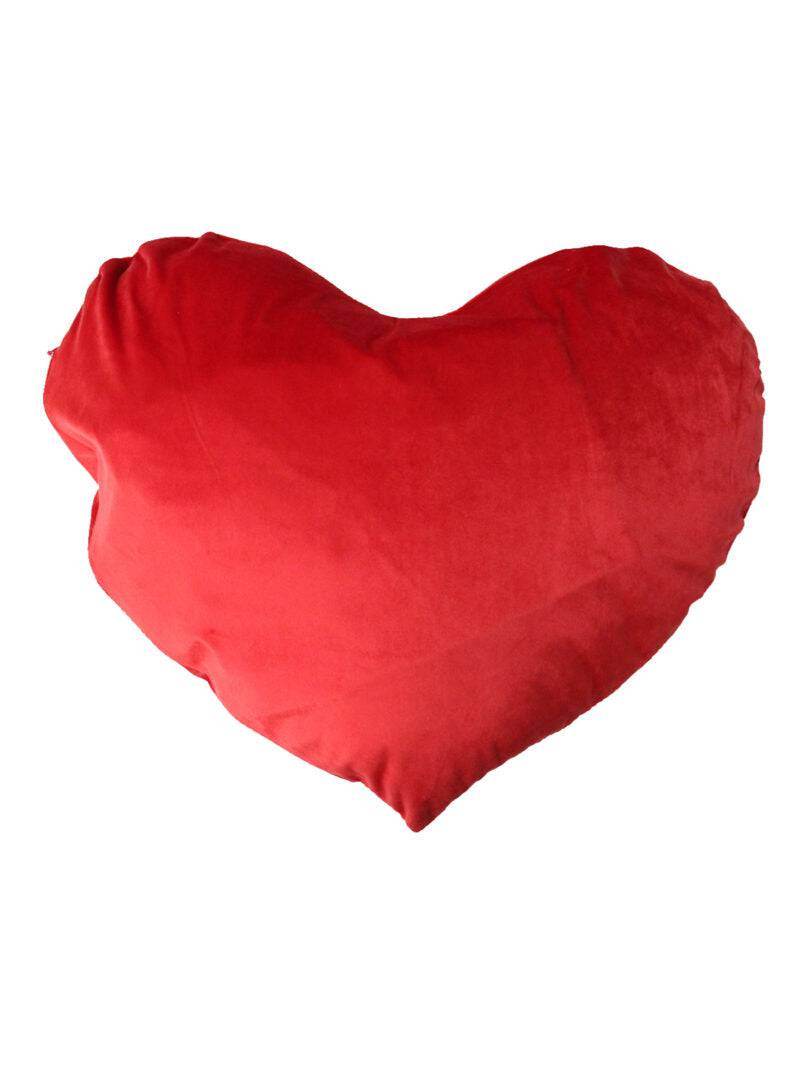 Cuscino natalizio a cuore Biancheria ROYAL VELVET CUSC CUORE Lovely Shabby - evabiancheria