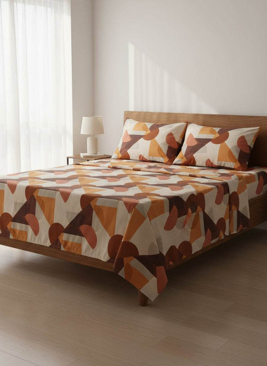 Lenzuola Stampato Biancheria Forme Cpl MIrabello - evabiancheria