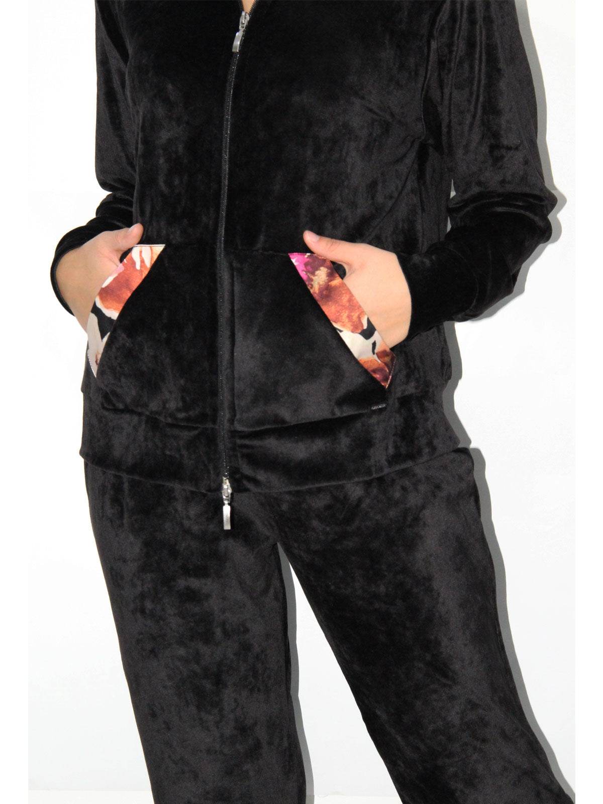 Tuta con zip Donna D2795 Amadine - evabiancheria