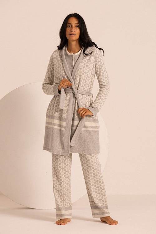 Vestaglia Incrocio Donna 6V84207 Maryplaid - evabiancheria
