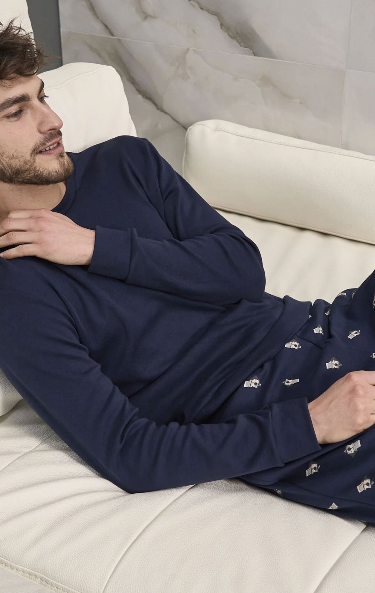 Pigiama Giro collo Uomo Velletri JAL912 Julipet