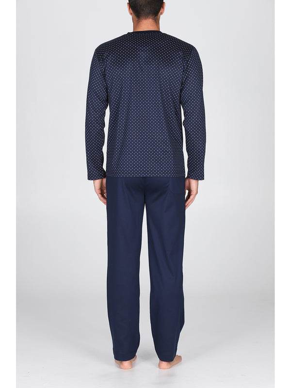 Pigiama Lungo Uomo Sappada JAL282 Julipet - evabiancheria