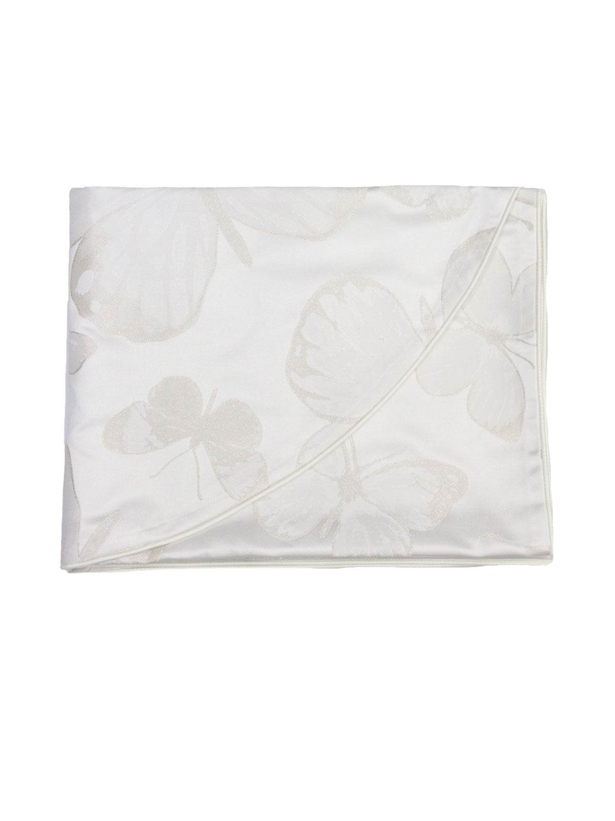 Copriletto jacquard Biancheria Butterfly CPT Agostini - evabiancheria