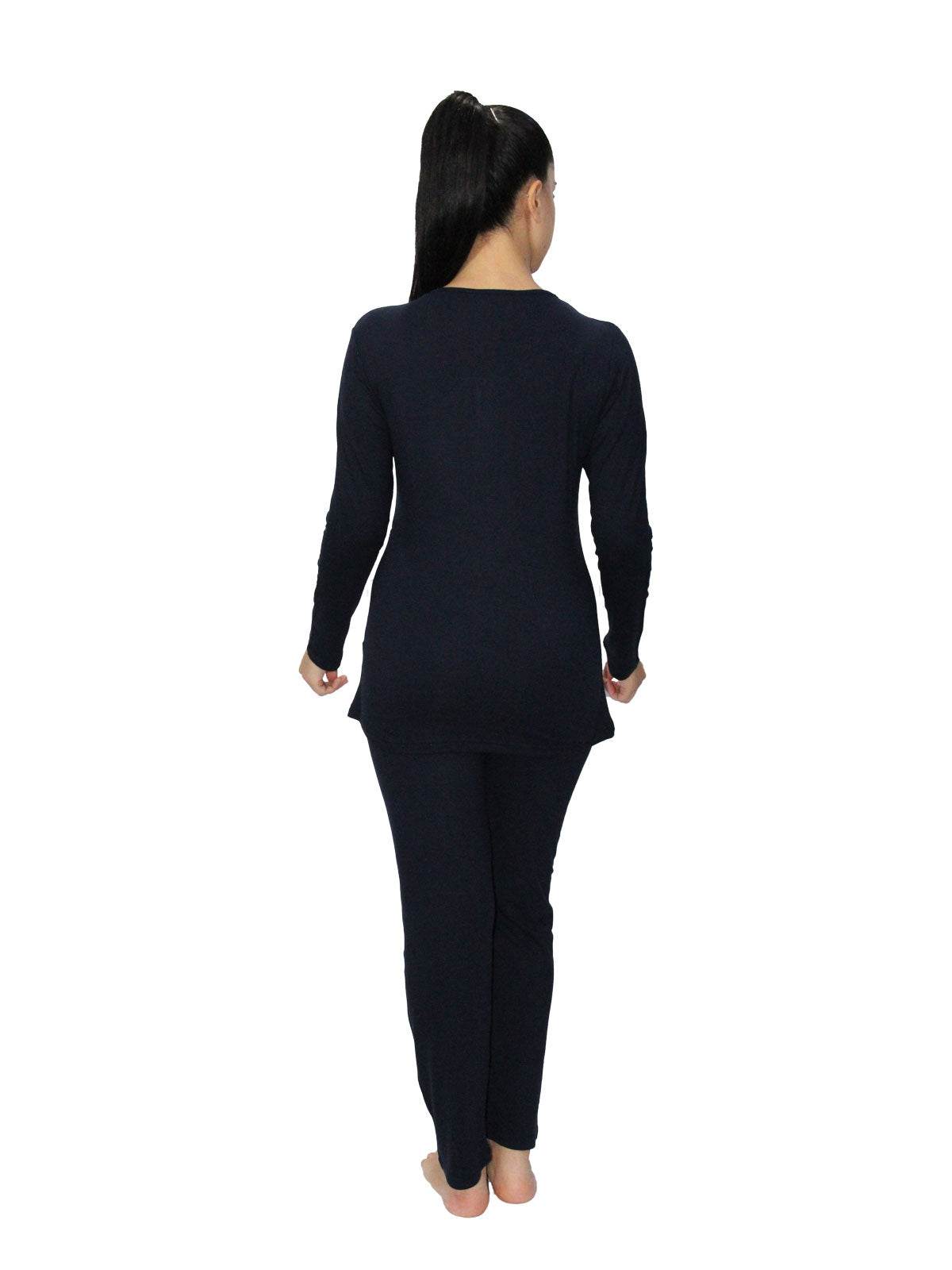 Pigiama Serafino Donna Rina 3 Julie - evabiancheria