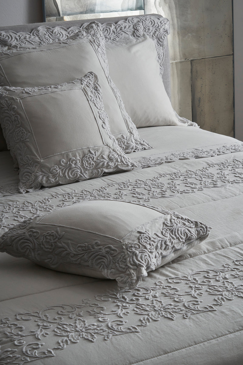 Quilt + 2 cuscini Biancheria Dune Merveille Quilt Mastro Raphael