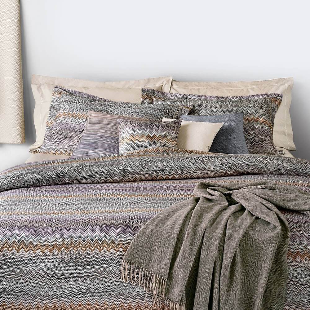 Copripiumino Stampato Biancheria John New ccp Missoni Home - evabiancheria