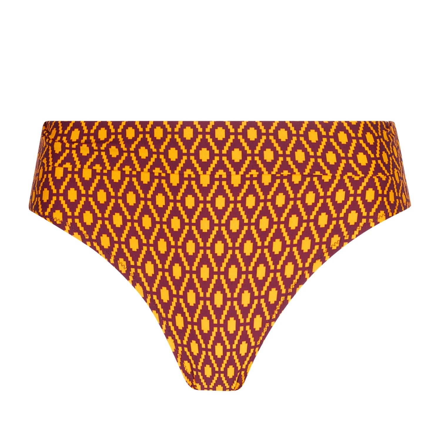 Slip bikini Fascia con risvolto Donna La Papoue FBB0339 ANTIGEL